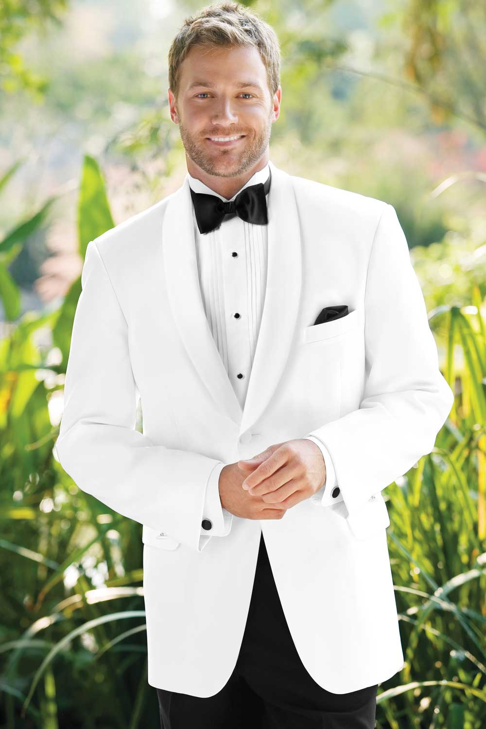 White Tuxedo Suit