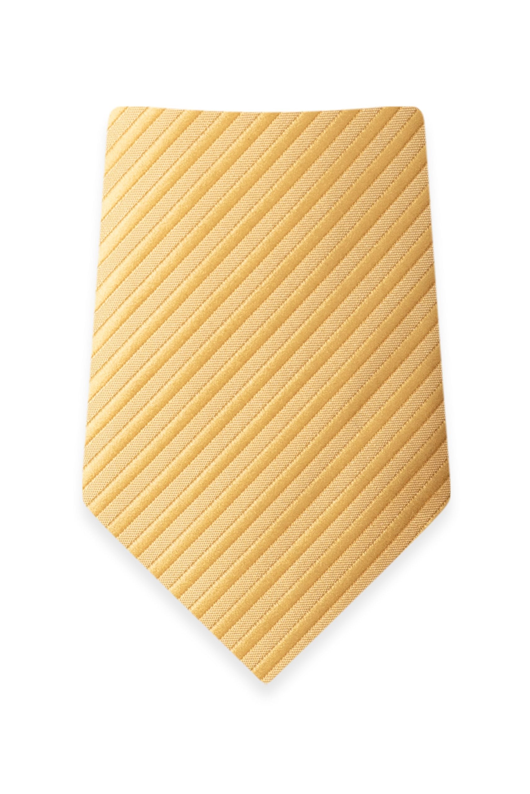 Gold Striped Windsor Tie - Image 2