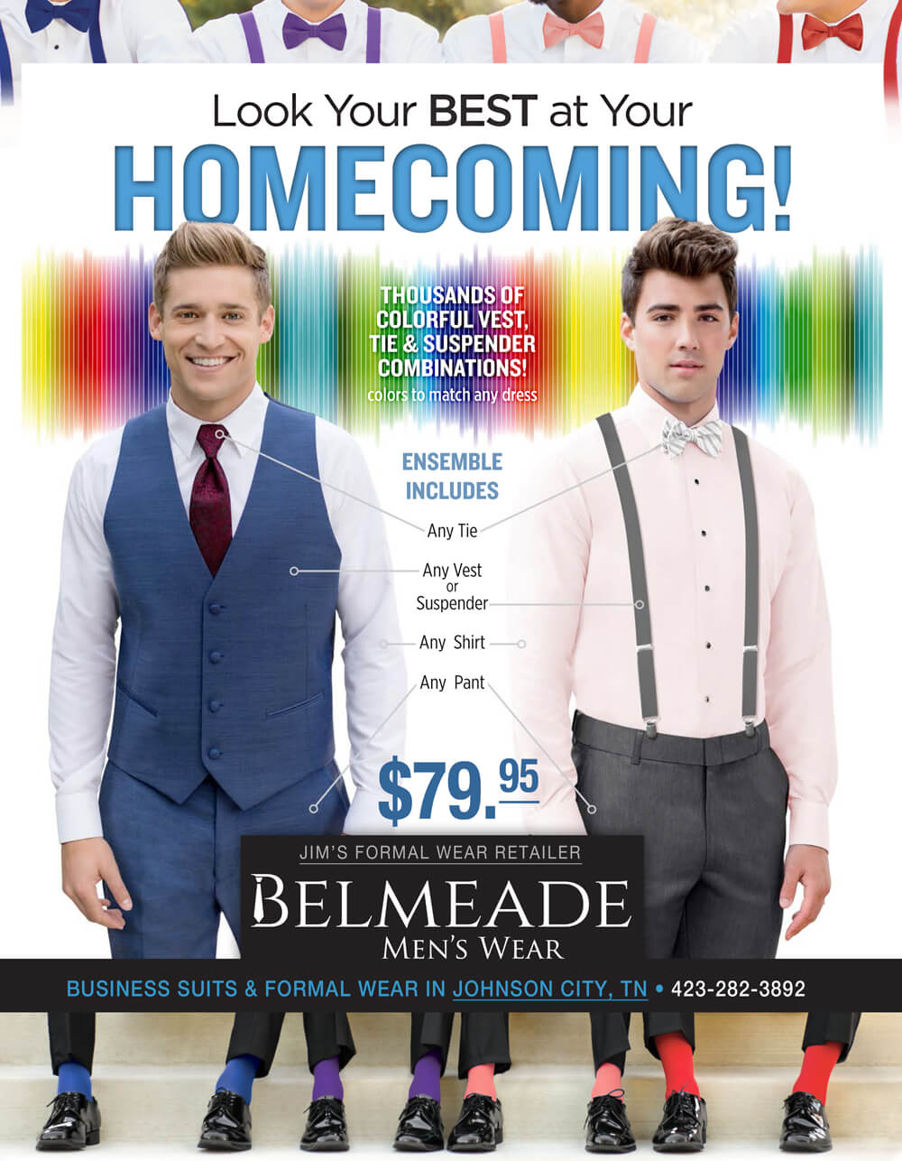 Homecoming Men's Rental