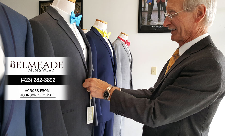 At Belmeade Menswear in Johnson City, we help you look your best