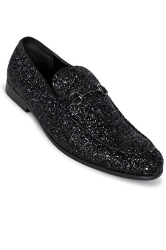 Black Sparkle Men's Shoe