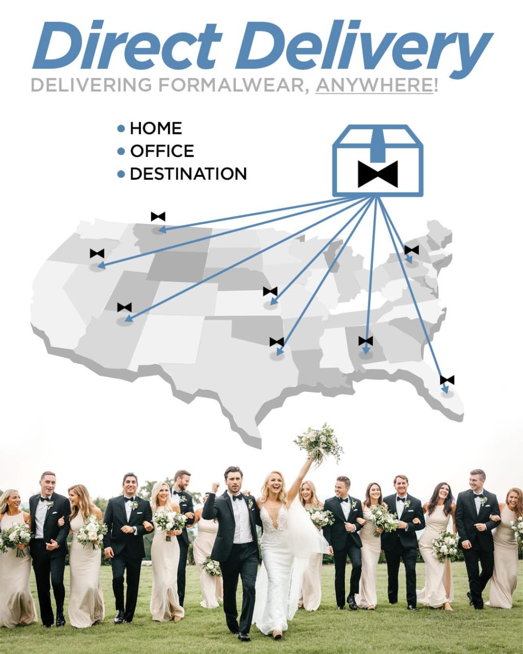 Direct Delivery Makes Rentals Easy!