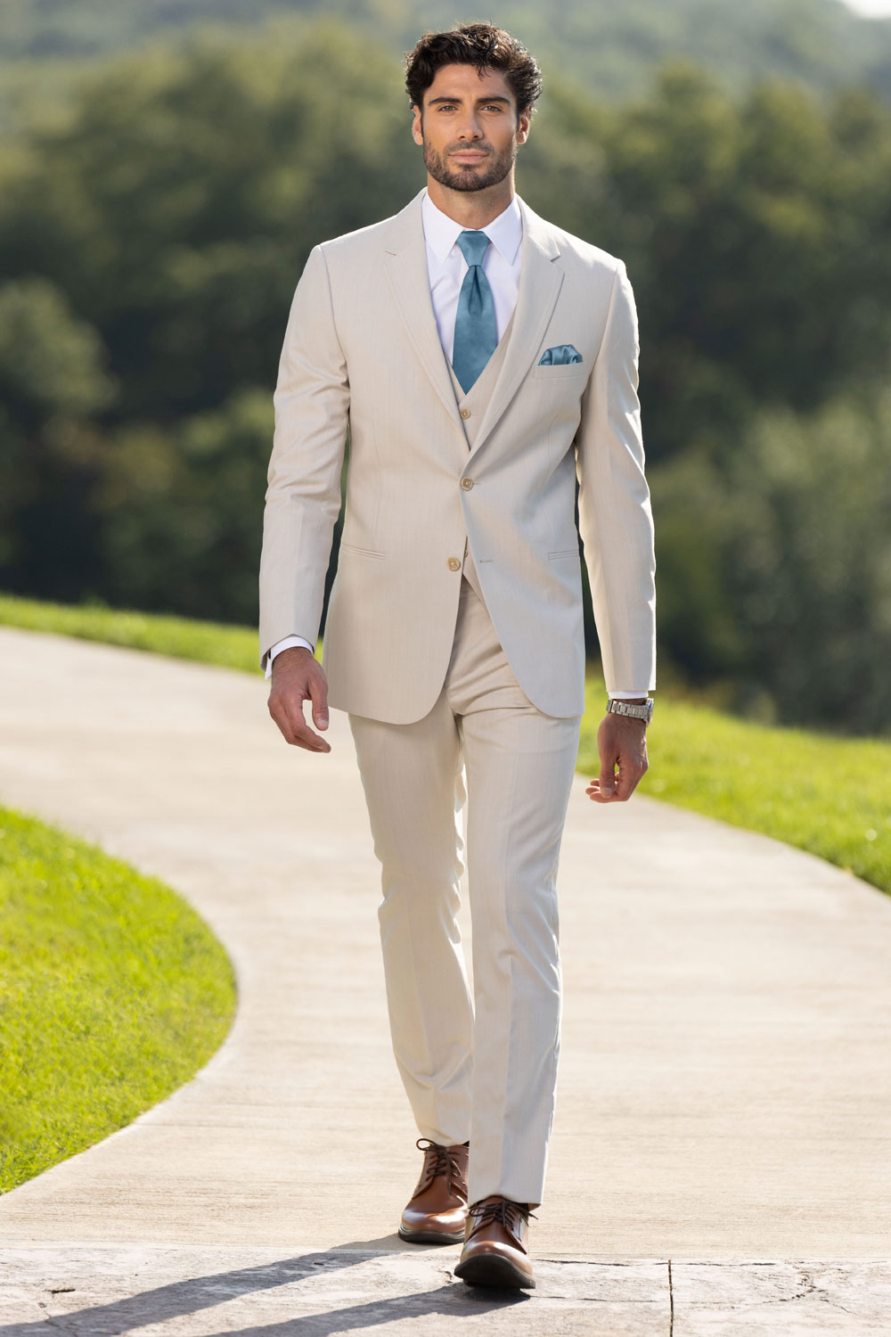 Tan Performance Suit Rental
