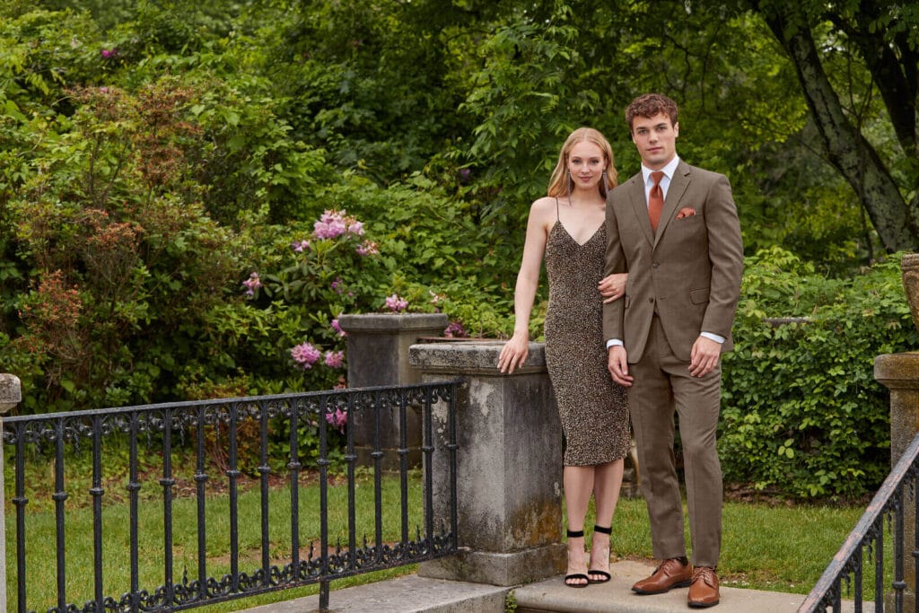 Brown Archer Slim Fit Suit, rent or buy