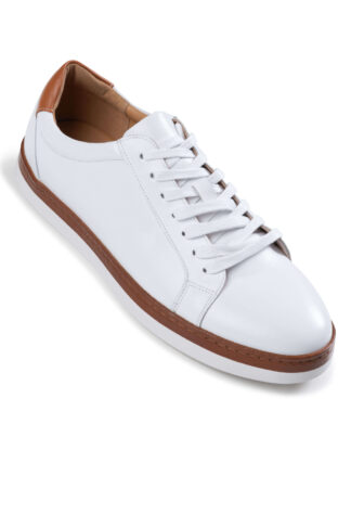 White Porter Dress Sneaker | NJPW
