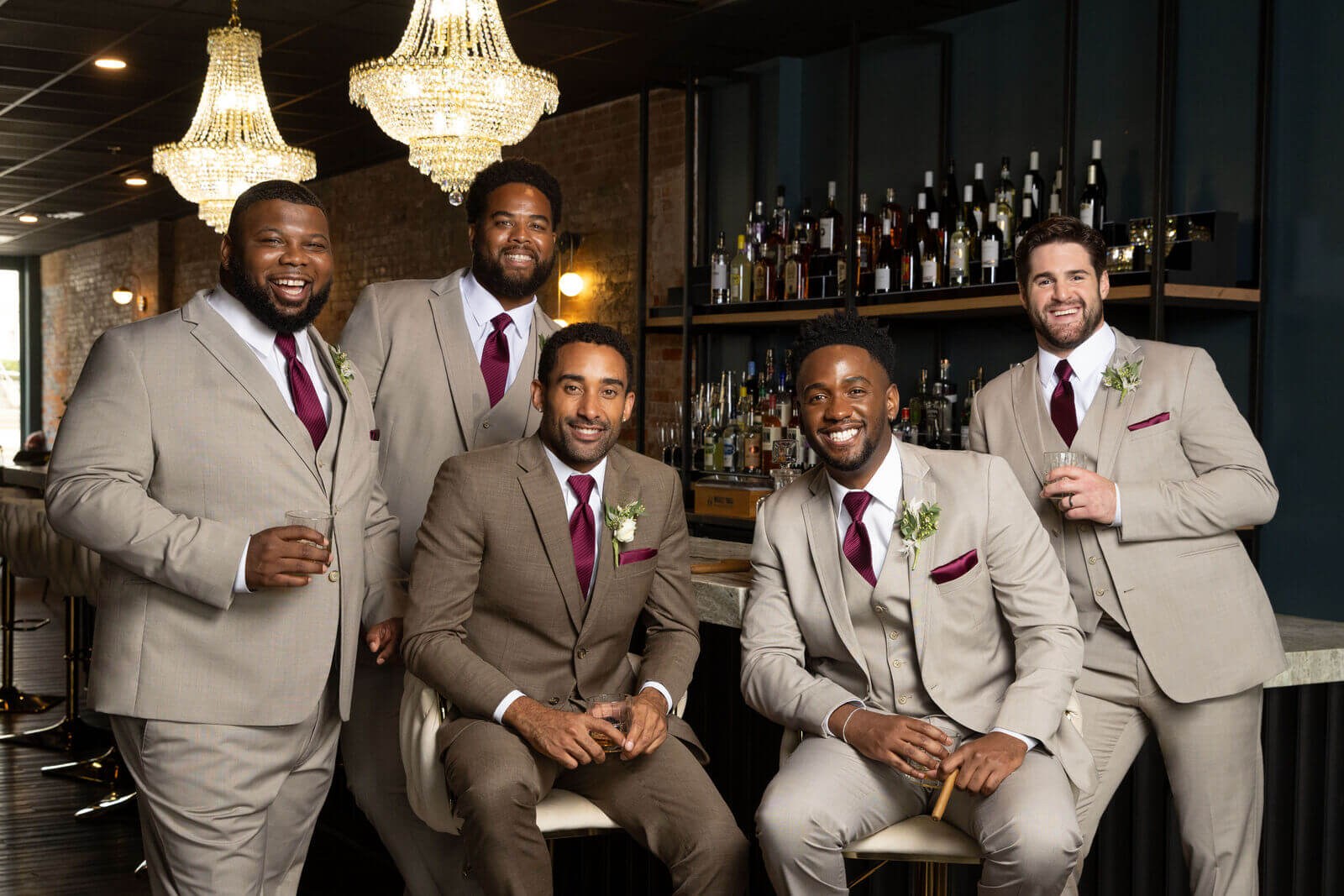 Mocha suits