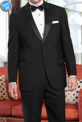Classic Black Tuxedo Rental