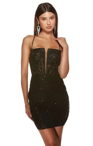 Size 8, Black-Sand, Alyce Paris 4813